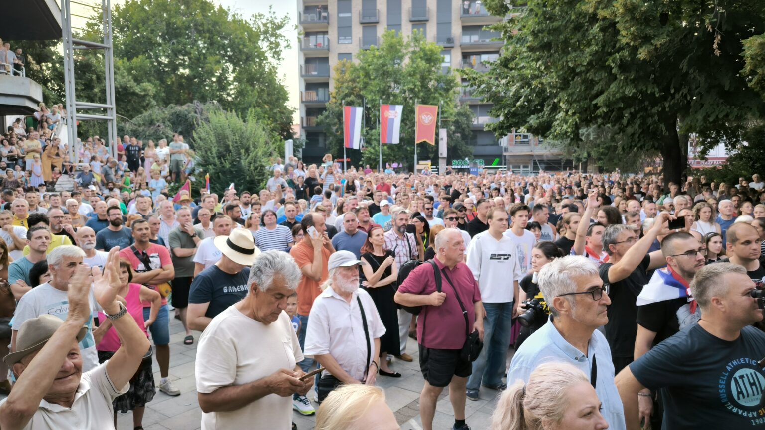 Протест против Рио Тинта у Ваљеву (фото, видео)