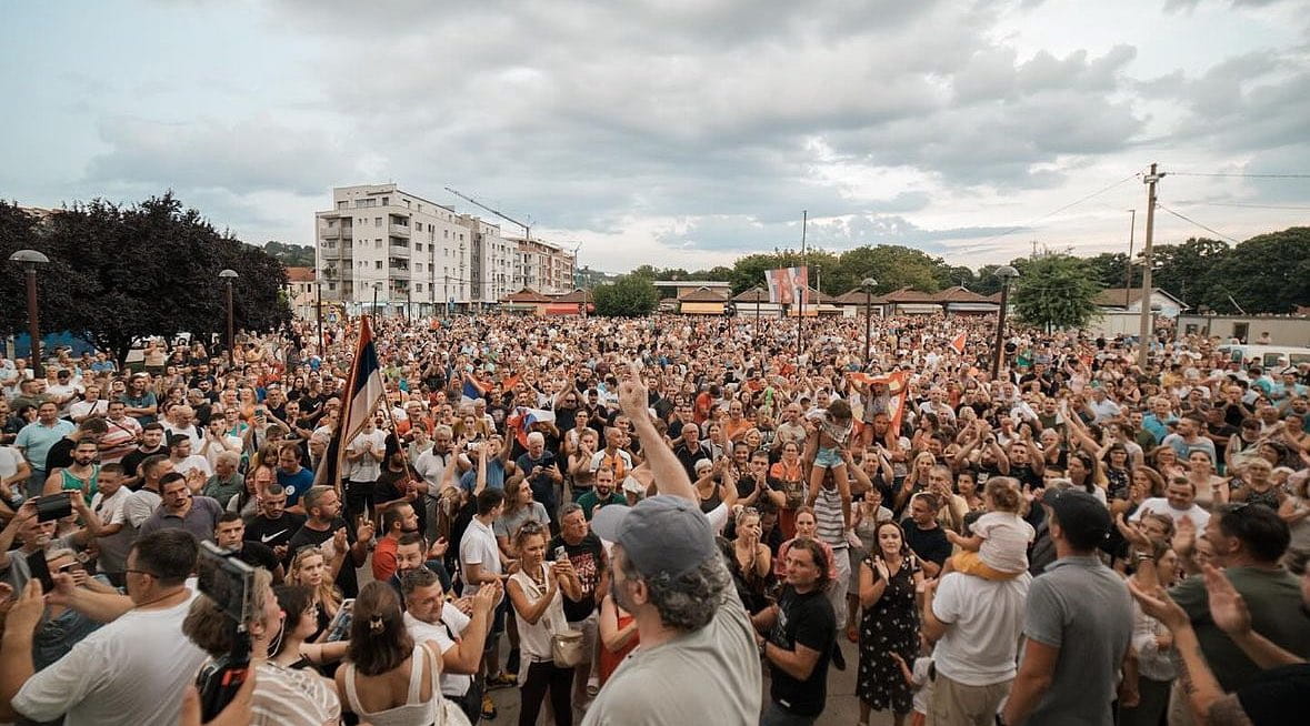 Протест против Рио Тинта у Ваљеву (фото, видео)