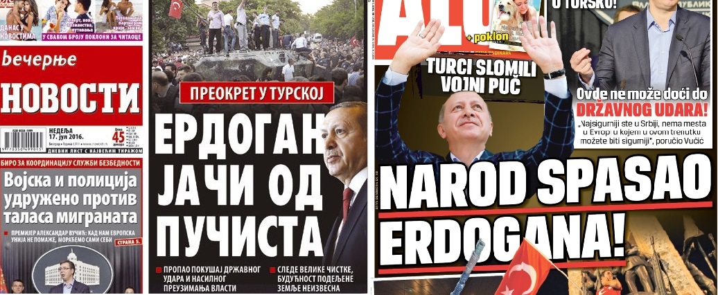 Ердоган и Срби – Како су српска власт и јавност прославили победу исламистичке и неоосманистичке Турске