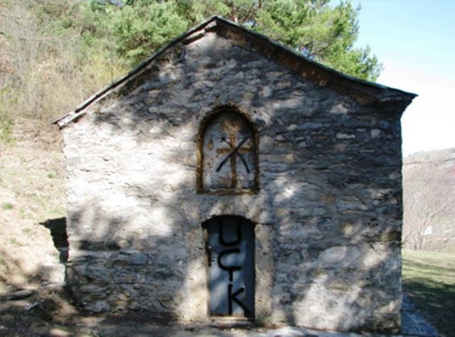 КиМ: Обијена црква у селу Брод код Штрпца