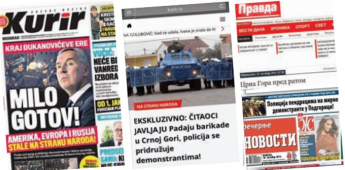 Прочитајте како београдски НАТО плаћеници пружају подршку режиму милогорских убица и криминалаца