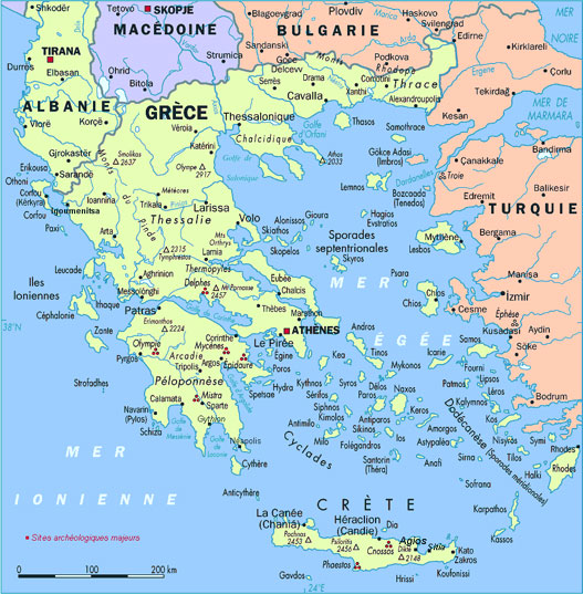 politicka karta grcke MIP Grčke: Demarš Turskoj zbog sudara patrolnih čamaca u Egeju  politicka karta grcke